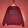 Vintage 90s Usc Trojan University Sweatshirt, University of Southern California Crewneck Sweatshirt, Hoodie, Shirt