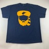 West Virginia Mountaineers NCAA Navy Smack Apparel T-Shirt Sweatshirt Hoodie Reprinted Gift for NCAA Fans