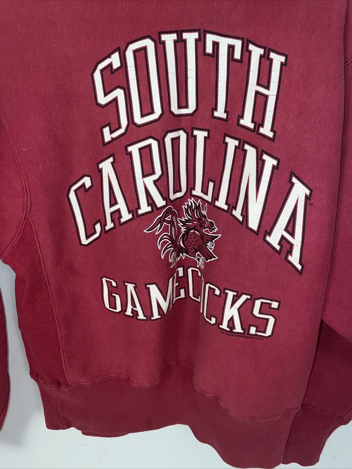 Vintage Usc Gamecocks Cocky South Carolina 1990s Sweatshirt, Hoodie, Shirt Full Size, Usc Hoodie for NCAA Fans - Image 2