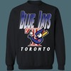 Toronto Blue Jays Muscle Bird Vintage MLBCrewneck Sweatshirt Hoodie Shirt Gifts for Toronto Blue Jays Muscle Bird Fans