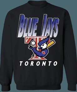 Toronto Blue Jays Muscle Bird Vintage MLBCrewneck Sweatshirt Hoodie Shirt Gifts for Toronto Blue Jays Muscle Bird Fans