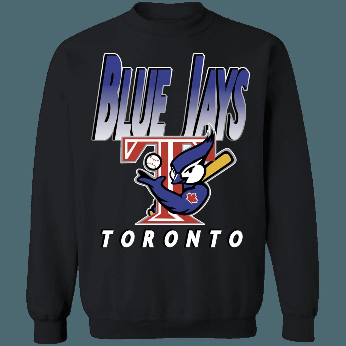 Toronto Blue Jays Muscle Bird Vintage MLBCrewneck Sweatshirt Hoodie Shirt Gifts for Toronto Blue Jays Muscle Bird Fans