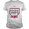 Ole Miss Rebels Nike 2022 NCAA Men's Baseball College World Series Champions T-Shirt