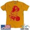 Kansas City Chiefs Cheerleader Yellow Vintage Style T-Shirt - Go Chiefs Design