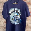 Vintage Style 90s Penn State Nittany Lions Helmet T-Shirt Sweatshirt Hoodie Reprinted Gift for NCAA Fans