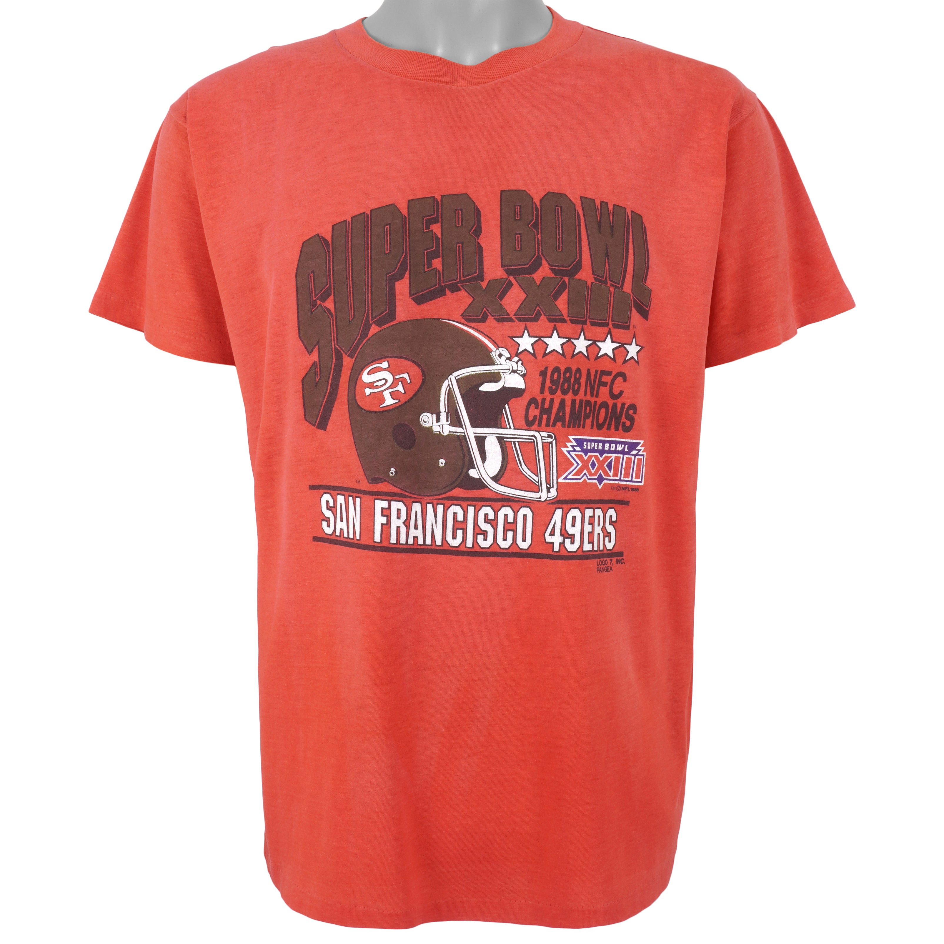 Nfl San Francisco 49Ers Nfc Champions T-Shirt 1988 Vintage Style Hoodie Sweatshirt Reprinted Full Size Gifts for Fans