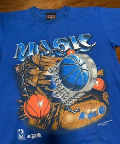 Vintage Style 91S Orlando Magic NBA Magic Johnson Shirt Hoodie Sweatshirt Reprinted Full Size Gifts for NBA Fans