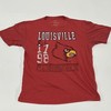 Louisville Cardinals Red Shirt America Vintage University Football Fan Shirt Gifts for Fans