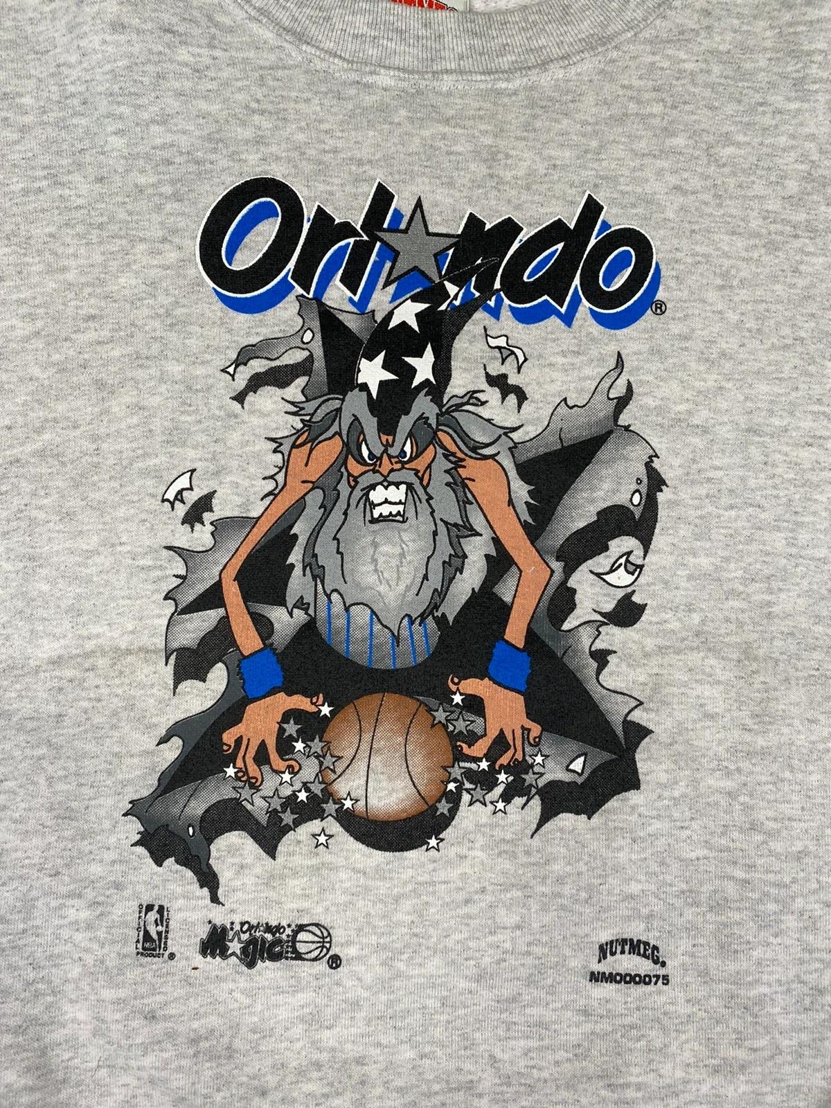 1990s Vintage Style NBA Orlando Magic Breakthrough Wizard Shirt Hoodie Sweatshirt Reprinted Full Size Gifts for NBA Fans - Image 2