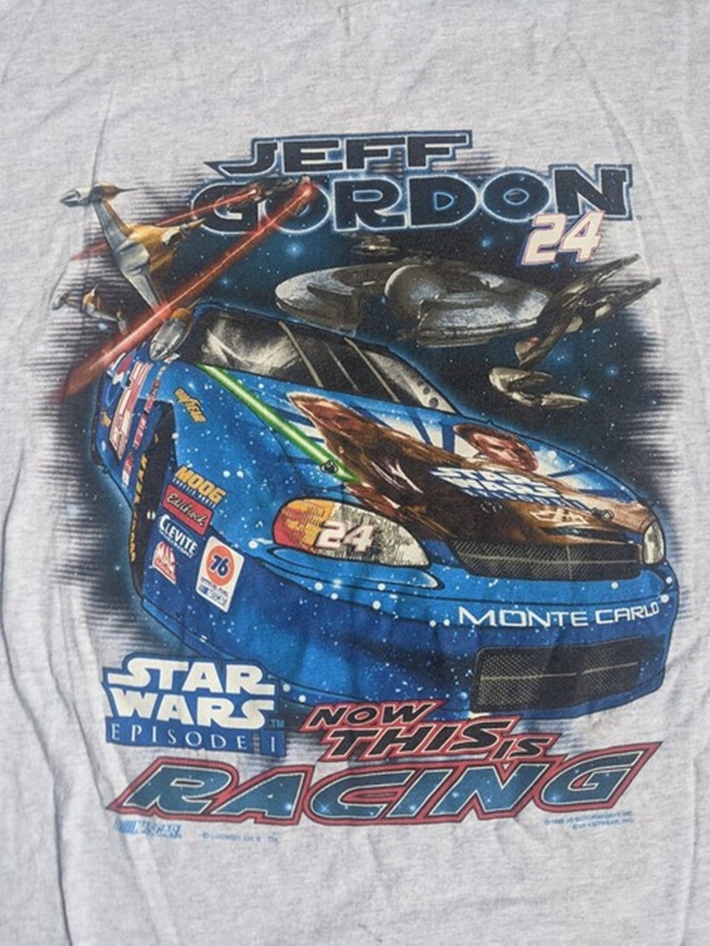 Vintage 1999 Jeff Gordon Episode One 1 Racing T Shirt, Vintage 90s Sweatshirt, Gift for Father, Gift for Mother - Image 2