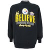 Nfl Pittsburgh Steelers Crew Neck Sweatshirt 1995 Vintage Style Hoodie Shirt Reprinted Full Size Gifts for Fans