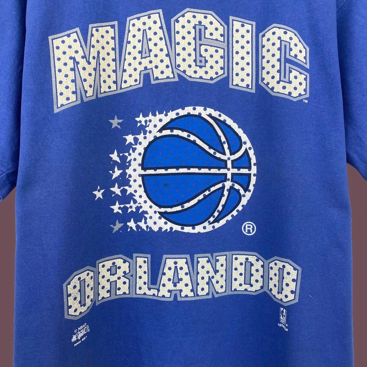 Vintage Style Orlando Magic 90s Like Lakers Chicago Bulls Shirt Hoodie Sweatshirt Reprinted Full Size Gifts for NBA Fans - Image 2