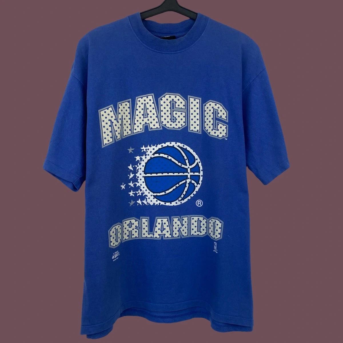 Vintage Style Orlando Magic 90s Like Lakers Chicago Bulls Shirt Hoodie Sweatshirt Reprinted Full Size Gifts for NBA Fans