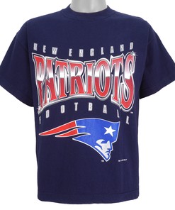 Nfl New England Patriots Big Spell-Out T-Shirt 1994 Vintage Style Hoodie Sweatshirt Reprinted Full Size Gifts for Fans