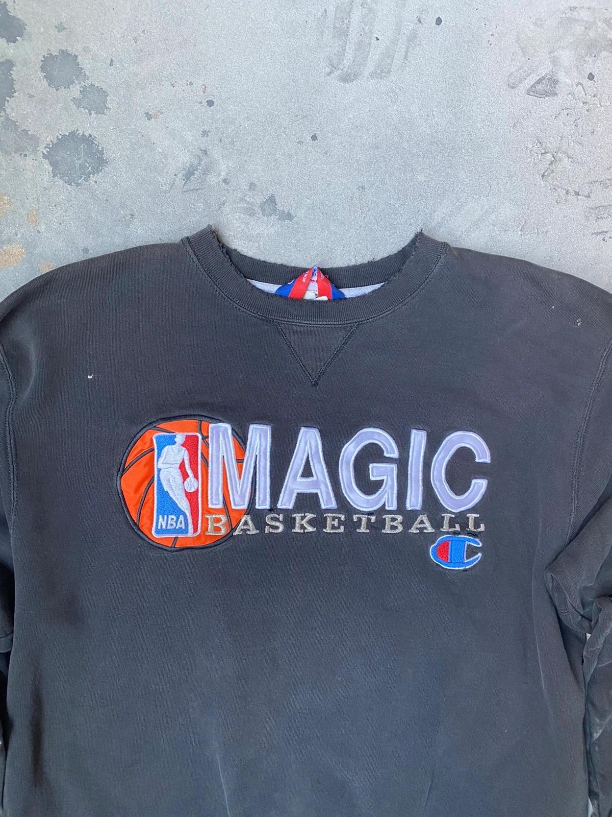 Vintage Style Orlando Magic Basketball Shirt Hoodie Sweatshirt Reprinted Full Size Gifts for NBA Fans - Image 2