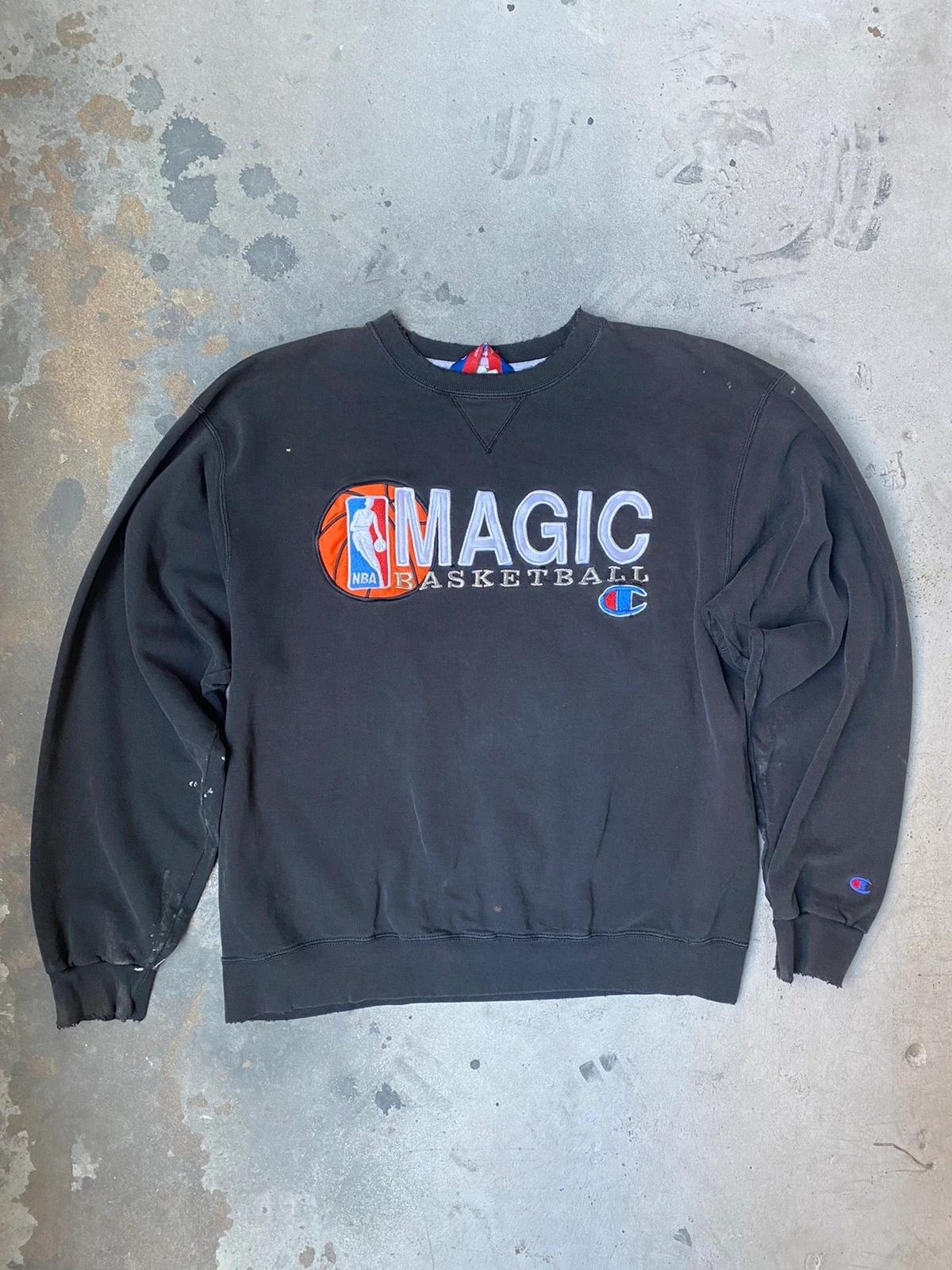 Vintage Style Orlando Magic Basketball Shirt Hoodie Sweatshirt Reprinted Full Size Gifts for NBA Fans
