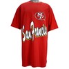 1990s Vintage Style NFL San Francisco 49Ers Spell-Out T-Shirt Hoodie Sweatshirt Reprinted Full Size Gifts for Fans