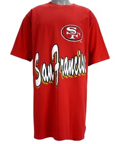 1990s Vintage Style NFL San Francisco 49Ers Spell-Out T-Shirt Hoodie Sweatshirt Reprinted Full Size Gifts for Fans