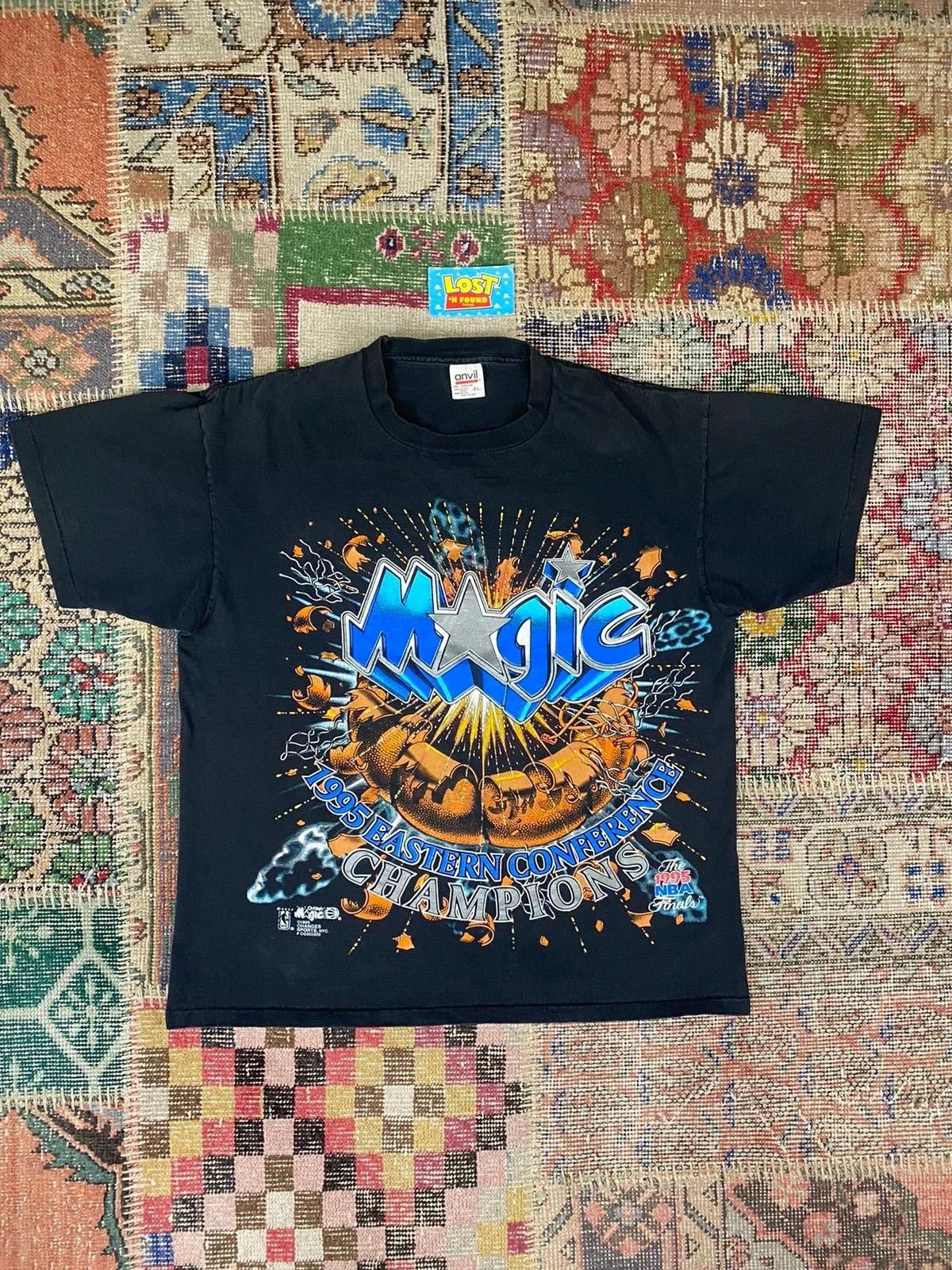 1999 Vintage Style NBA Orlando Magic Eastern Conference Finals Shirt Sweatshirt Hoodie Reprinted Full Size Gifts for NBA Fans