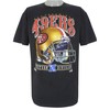 Nfl Black San Francisco 49Ers T-Shirt 1992 Vintage Style Hoodie Sweatshirt Reprinted Full Size Gifts for Fans