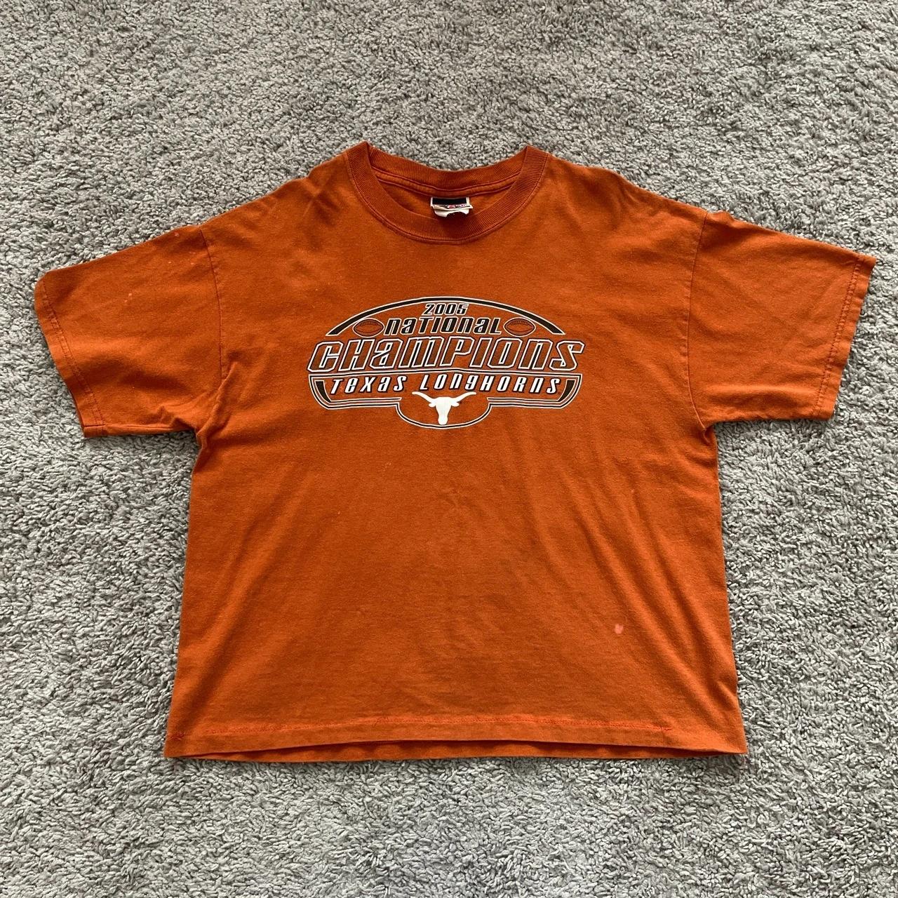 Vintage Style Style 2005 National Champions Shirt Texas Longhorns Hoodie Sweatshirt Crewneck Sweatshirt Full Size Gifts for Fans