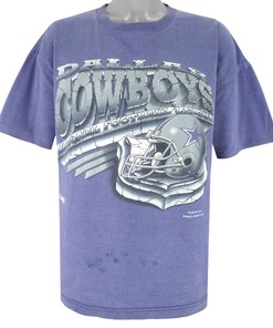 Nfl Dallas Cowboys Single Stitch T-Shirt 1993 Vintage Style Hoodie Sweatshirt Reprinted Full Size Gifts for Fans