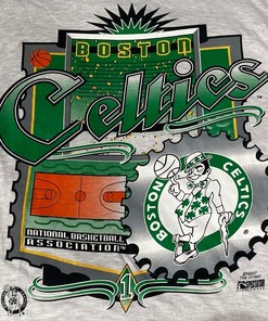 Deadstock W Tags 90s Vintage Boston Celtics Shirt, Hoodie, Sweatshirt Hoodie Shirt Gifts for Fans NBA Tee