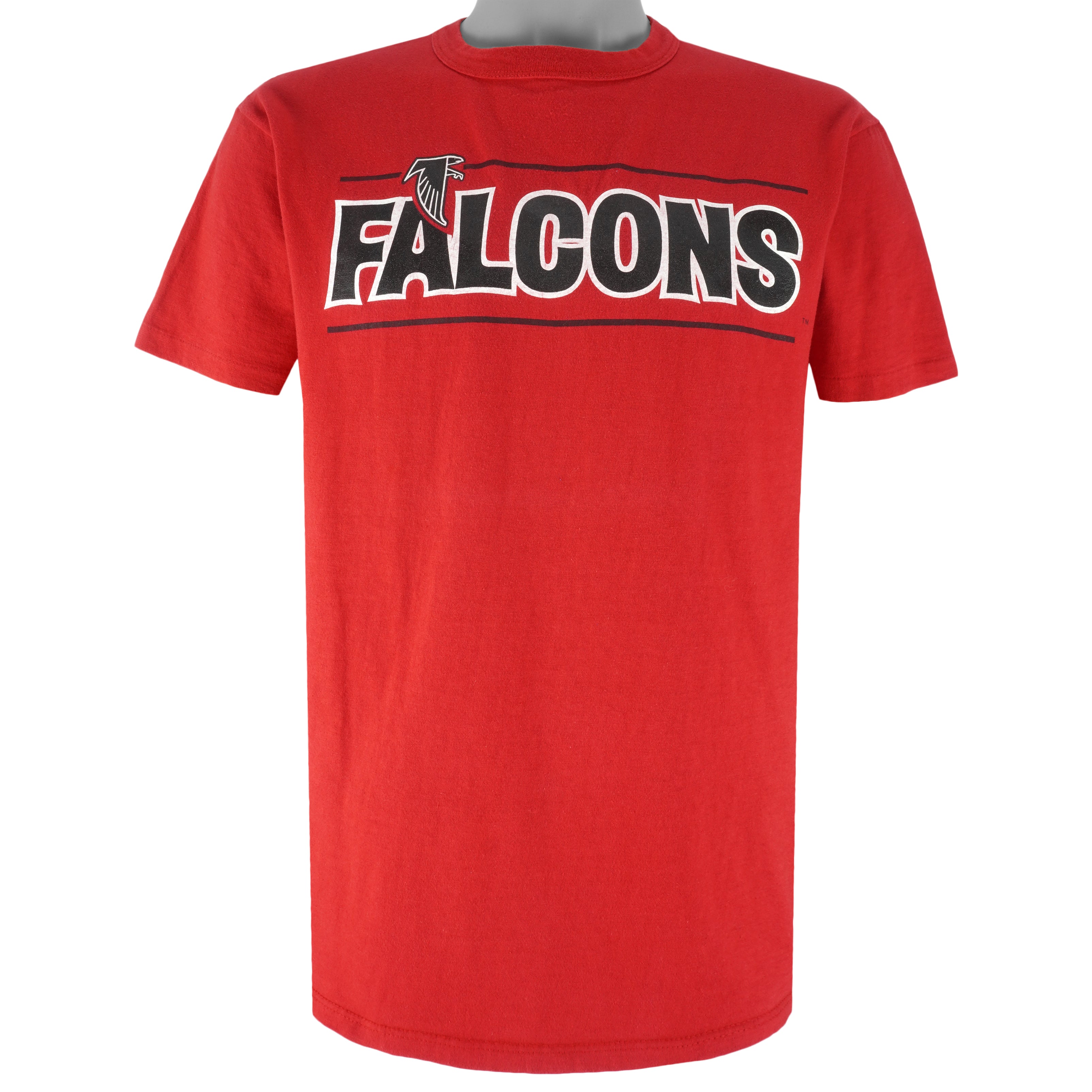 Starter Atlanta Falcons Big Logo Single Stitch T-Shirt 1990s Vintage Style Hoodie Sweatshirt Reprinted Full Size Gifts for Fans