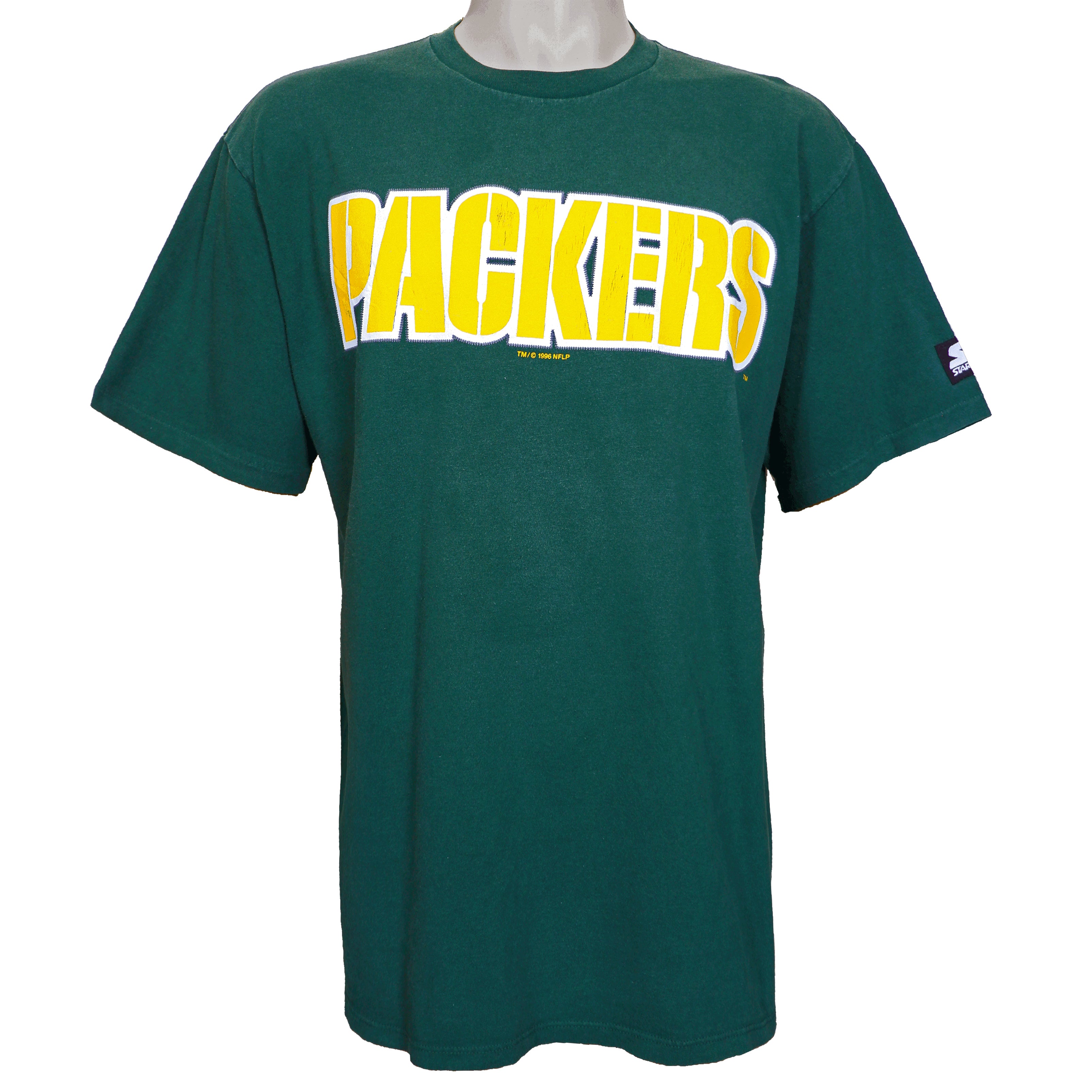 Starter Green Bay Packers Favre #4 T-Shirt 1990s Vintage Style Hoodie Sweatshirt Reprinted Full Size Gifts for Fans