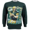 Nfl Packers Brett Favre 3 Time Mvp Crew Neck Sweatshirt 1997 Vintage Style Hoodie Shirt Reprinted Full Size Gifts for Fans