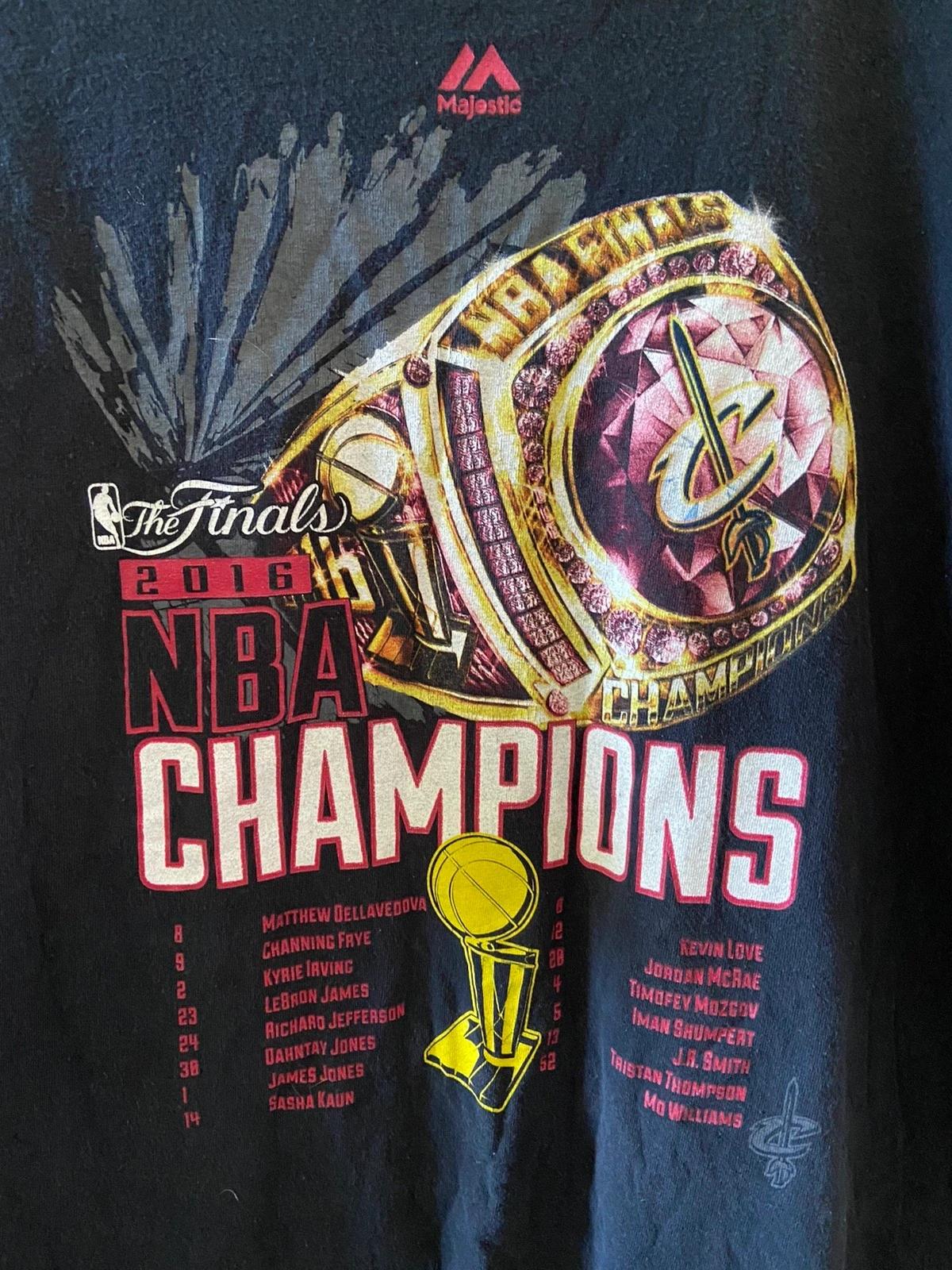 NBA Vintage Style Cleveland Cavaliers Championship Shirt Hoodie Sweatshirt Reprinted Full Size Gifts for NBA Fans - Image 2