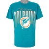 1990s Vintage Style NFL Miami Dolphins Spell-Out T-Shirt Hoodie Sweatshirt Reprinted Full Size Gifts for Fans
