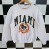 Vintage 90s University of Miami Hurricanes Sweatshirt, Vintage 90s Shirt, Gift for Her, Gift for Him