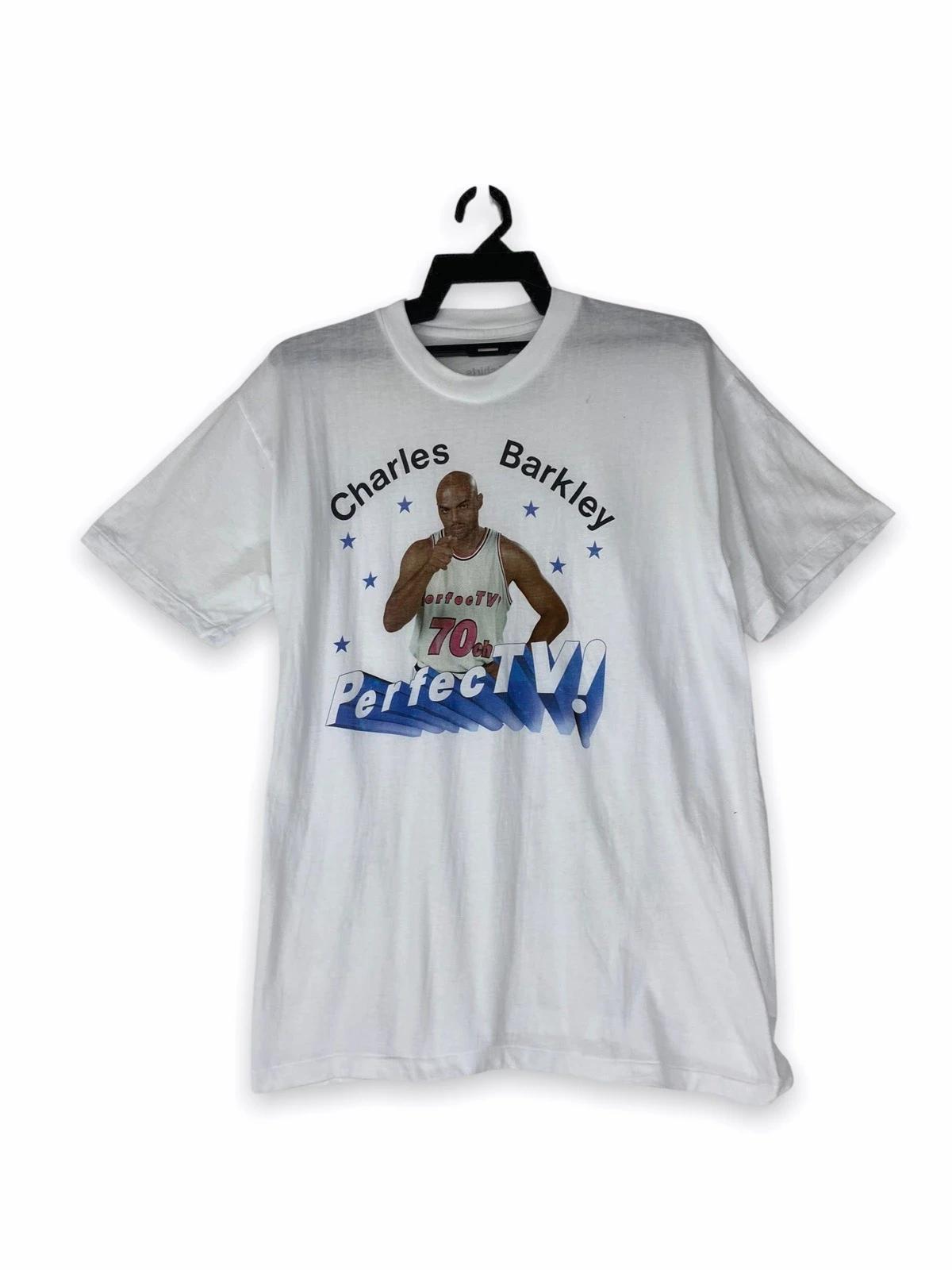 Vintage Style Rare Charles Barkley Perfect Tv Shirt Sweatshirt Hoodie Reprinted Full Size Gifts for NBA Fans