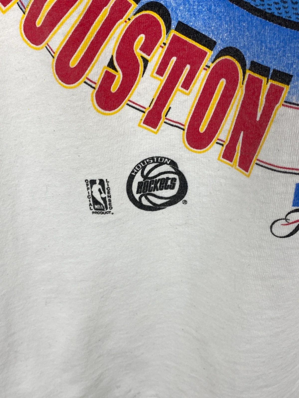 90s Vintage Style NBA 1994 Houston Rockets World Champions Shirt Hoodie Sweatshirt Reprinted Full Size Gifts for NBA Fans - Image 3