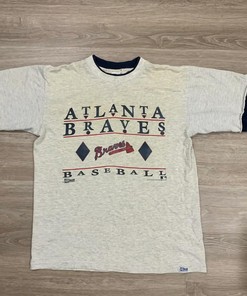 Vintage Style 1997 Atlanta Braves Baseball T Shirt Hoodie Sweatshirt Full Size Full Color