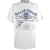 Nfl Dallas Cowboys Grey T-Shirt 1990s Vintage Style Hoodie Sweatshirt Reprinted Full Size Gifts for Fans