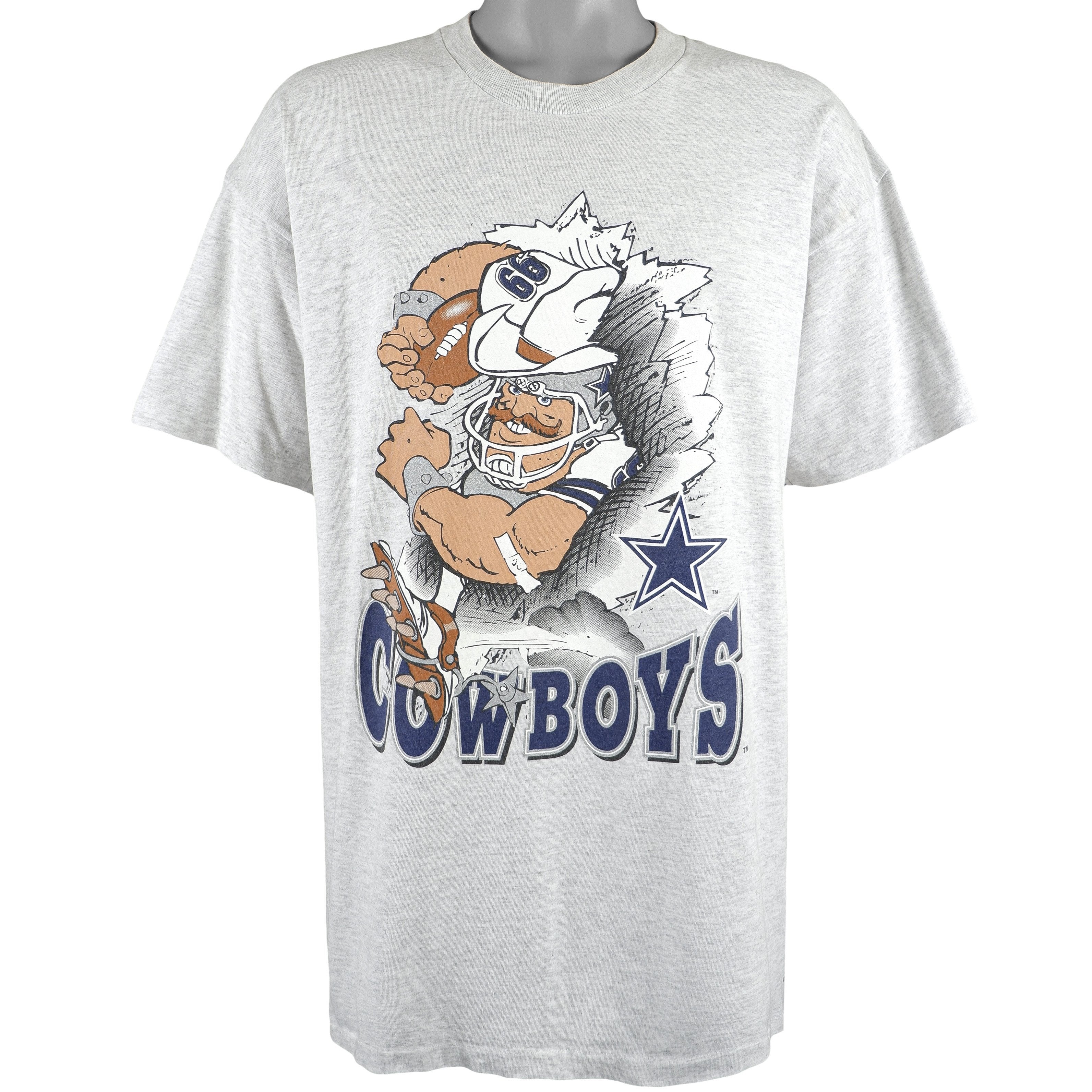 Nfl Dallas Cowboys Breakouts Deadstock T-Shirt 1990s Vintage Style Hoodie Sweatshirt Reprinted Full Size Gifts for Fans