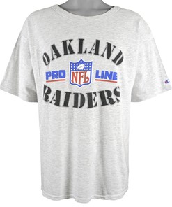 Champion Oakland Raiders, NFL Pro Line Spell-Out T-Shirt 1994 Vintage Style Hoodie Sweatshirt Reprinted Full Size Gifts for Fans