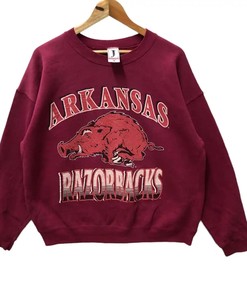 Vintage Style 90s Arkansas Razorbacks By Jostens Sportwear T-Shirt Sweatshirt Hoodie Reprinted Gift for NCAA Fans