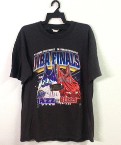 Vintage Style 1998 NBA Finals Utah Jazz Vs Chicago Bulls Magic Shirt Hoodie Sweatshirt Reprinted Full Size Gifts for NBA Fans