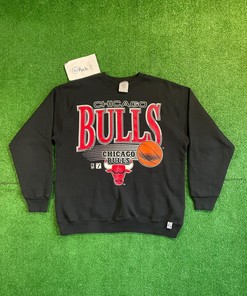 Vintage Style 90's Chicago Bulls Aop Graphic Shirt Hoodie Sweatshirt Reprinted Full Size Gifts for NBA Fans