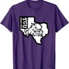 TCU Horned Frogs State Purplet-Shirt, TCU Shirts Gifts for Fans