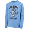 Youth Champion Carolina Blue North Carolina Tar Heels Strong Mascot Team Shirt