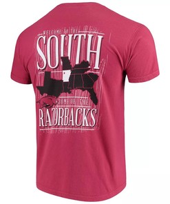 Cardinal Arkansas Razorbacks Welcome To The South Comfort Colors Shirt, Hogs Shirt for Fans, Arkansas Razorbacks Hoodie