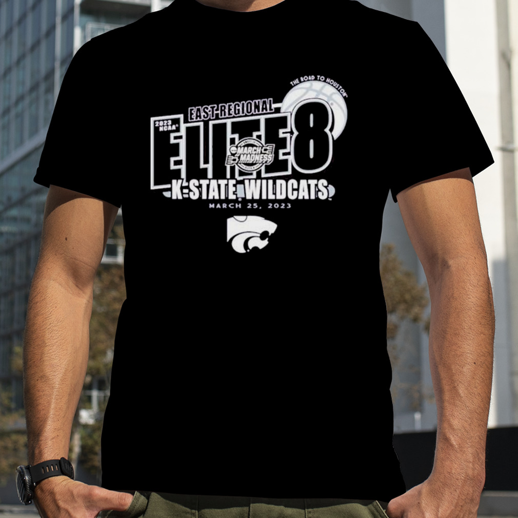 K-State Wildcats Elite 8 2023 NCAA East Regional Shirt
