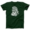 Michigan State University Spartans Gruff Sparty Retro Shirt Unisex