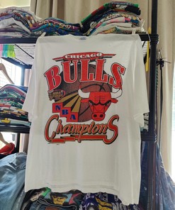 Vintage Style 90s - NBA Final 1996 - Chicago Bulls Shirt Hoodie Sweatshirt Reprinted Full Size Gifts for NBA Fans