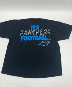 90s North Carolina Panthers Tshirt Pullover Hoodie Crewneck Sweatshirt Reprinted Full Color Full Size Gifts for NFL Fans