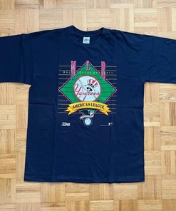 Vintage Style 90s New York Yankees 1991 T Shirt Hoodie Sweatshirt Full Size Full Color